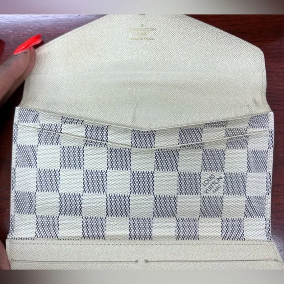 Louis Vuitton Damier Josephine Azur Wallet - Picture 7 of 9